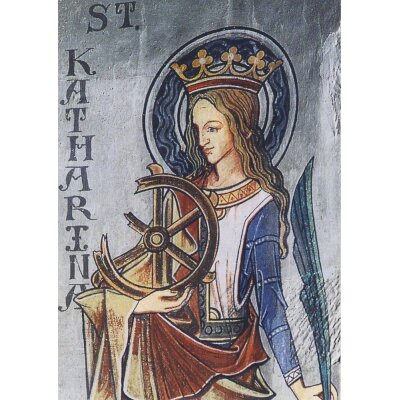 Heiliga Katharina. St. Marien Gengenbach
