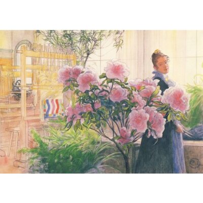 Carl Larsson. Azaleen, 1906