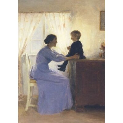 Peter Vilhelm Ilstedt. Mutter und Kind, 1898