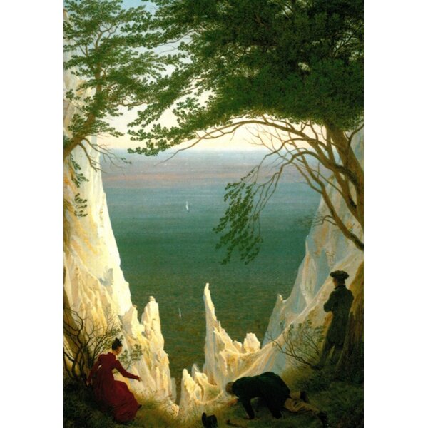 Caspar David Friedrich. Kreidefelsen auf Rügen, 1818/19