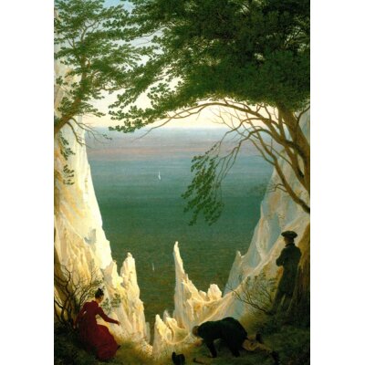 Caspar David Friedrich. Kreidefelsen auf Rügen, 1818/19