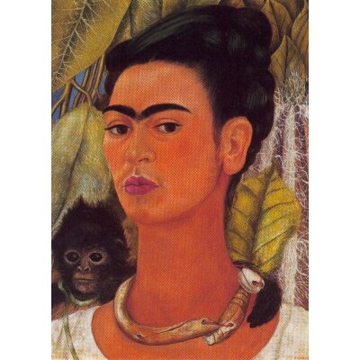 Frida Kahlo. Selbstbildnis mit Affe