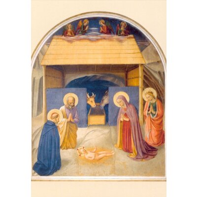 Angelico. Geburt Christi m.d.Heiligen Katharina u.Petrus