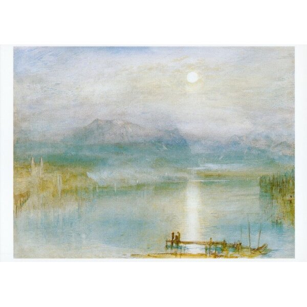 Joseph Mallord William Turner. Vierwaldstättersee,Mondschein