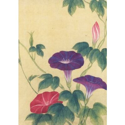 Japanischer Künstler. Trichterwinde