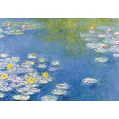 Claude Monet. Seerosen, Ausschnitt 1908
