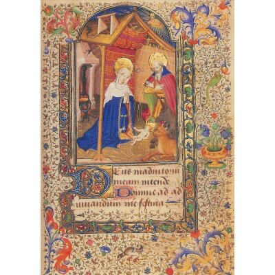 Geburt Christi, Miniatur, 15./16. Jh.