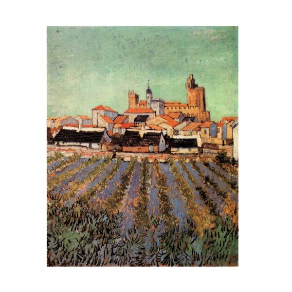Vincent van Gogh. Sainte Maries de la mer, 1888