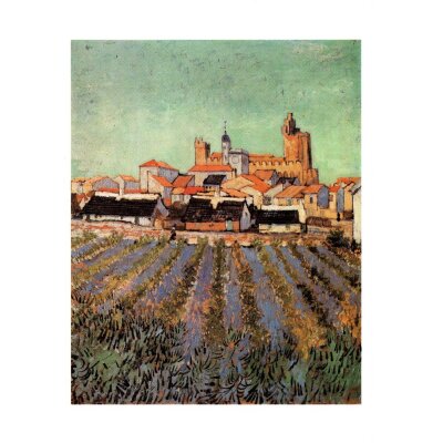 Vincent van Gogh. Sainte Maries de la mer, 1888