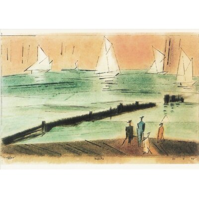 Lyonel Feininger. Regatta, 1925
