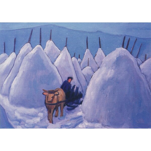 Gabriele Münter. Winter im Murnauer Moos, 1932