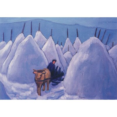 Gabriele Münter. Winter im Murnauer Moos, 1932