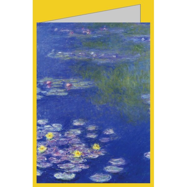 Claude Monet. Seerosen (Ausschnitt),1908