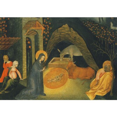 Giovanni di Paolo. Geburt Christi