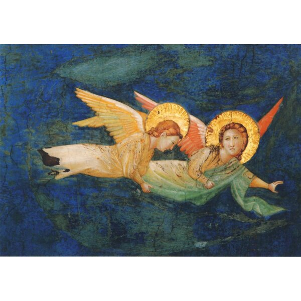 Zwei schwebende Engel, Auss. aus "Noli me tangere"