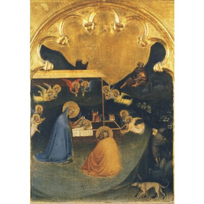 Bernardo Daddi. Christi Geburt, um 1290-1348