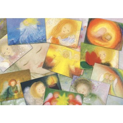 Set Monatskarten "Blaffert" mit 12 Karten