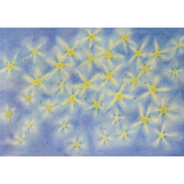 M. Reichert. Sternenweihnacht. 21 x 14,8 cm, klein