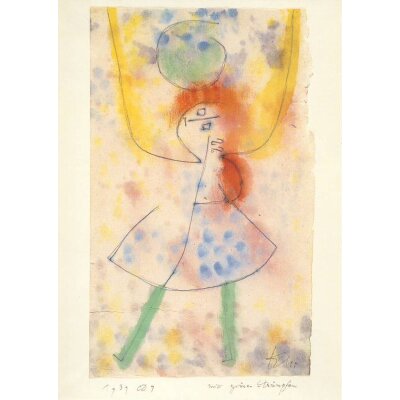 Paul Klee. Mit grünen Strümpfen, 1939