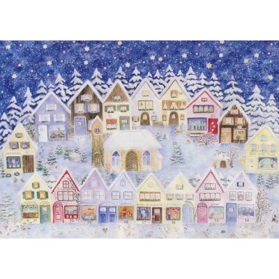 Elisabeth Heuberger . Weihnachten im Wichteldorf. 21 x 14,8