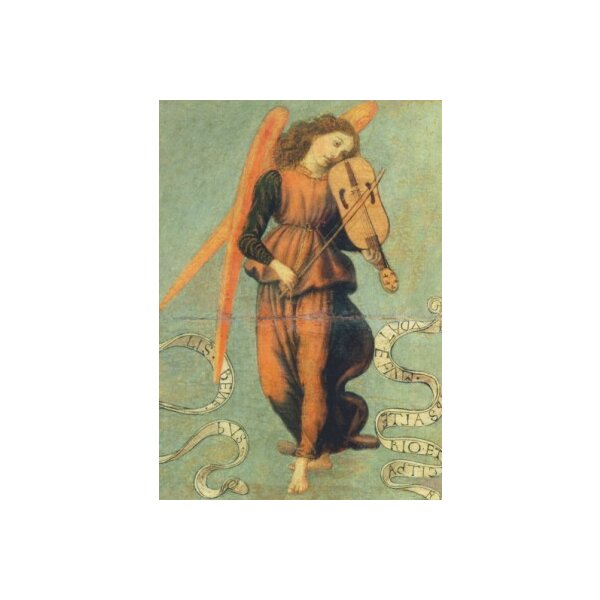 Botticini, Francesco. Fiedel spielender Engel, 1475-1497