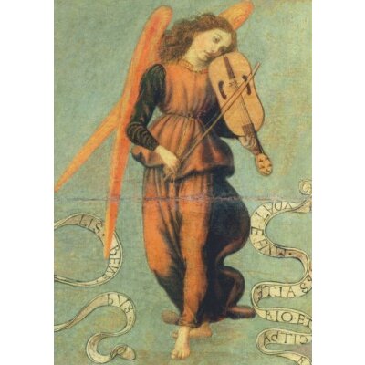 Botticini, Francesco. Fiedel spielender Engel, 1475-1497