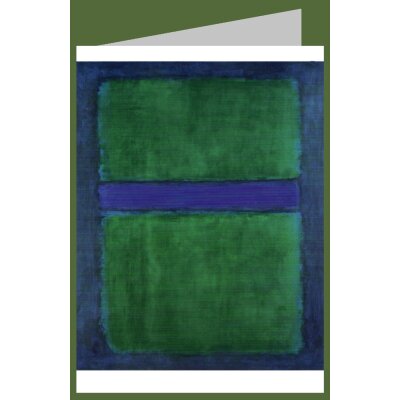 Mark Rothko. Ohne Titel (grün/blau), 1957