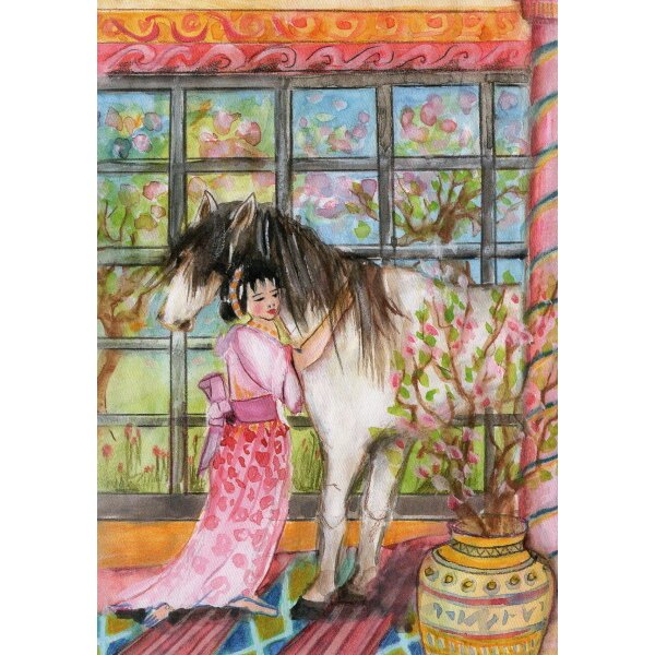 Andrea Wilmers. Das Pferd und das Mädchen