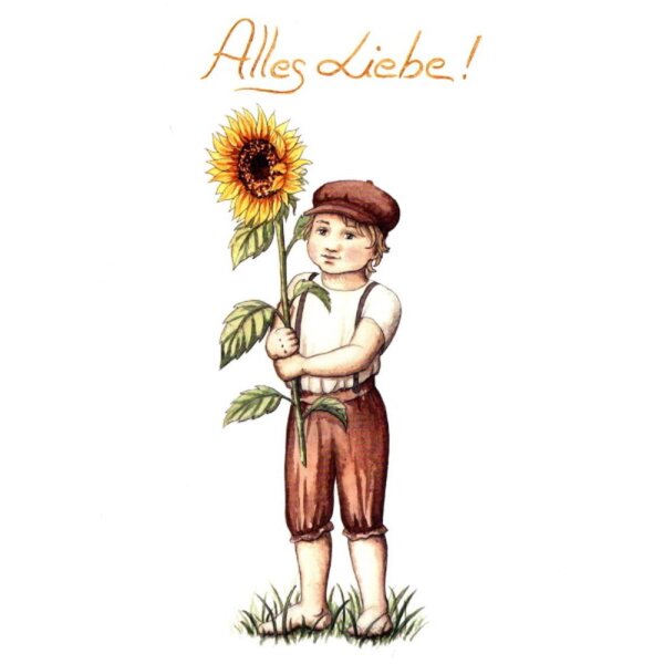 Raphaela Berendt. Blumenjunge - Alles Liebe