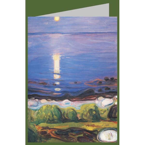 Edvard Munch. Sommernacht am Strand, 1902/03