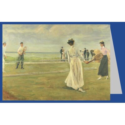 Max Liebermann. Tennisspieler am Meer (1.Fassung), 1901