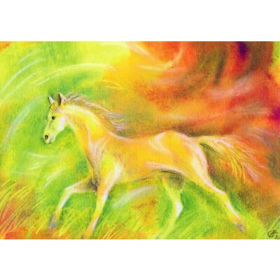 Natalya Yeshchenko. Galoppierendes Pferd
