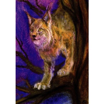Natalya Yeshchenko. Aufmerksamer Luchs