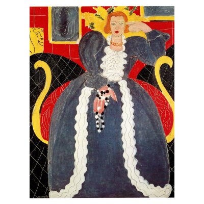 Henri Matisse. Dame in blau, 1937