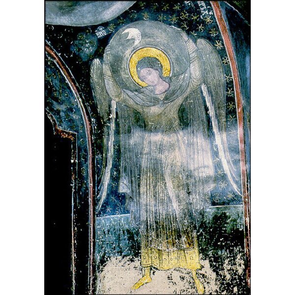 Byzantinisch. Engel der Nacht. Rumänisch