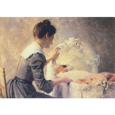 Louis-Emile Adan. Mutterschaft, 1898
