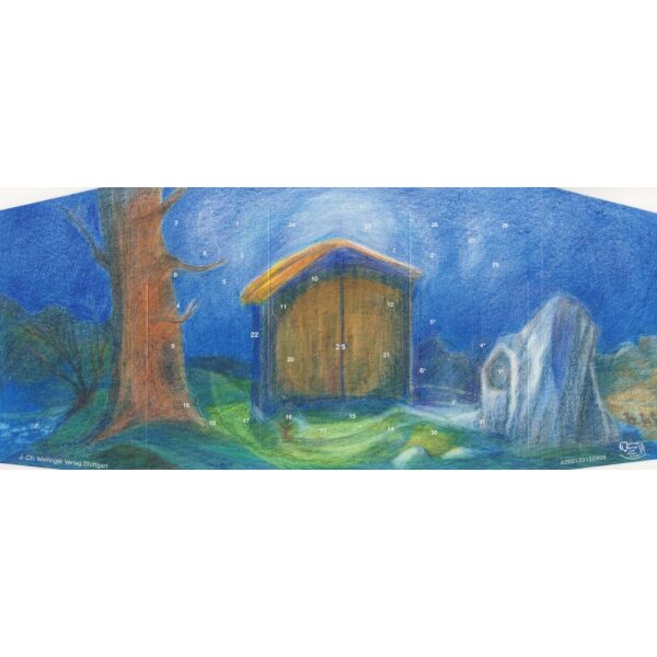 Senta Stein. Sterne leuchten u.d.Weg, 48 x 21 cm
