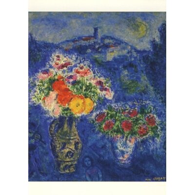 Marc Chagall. Veilchenstrauss