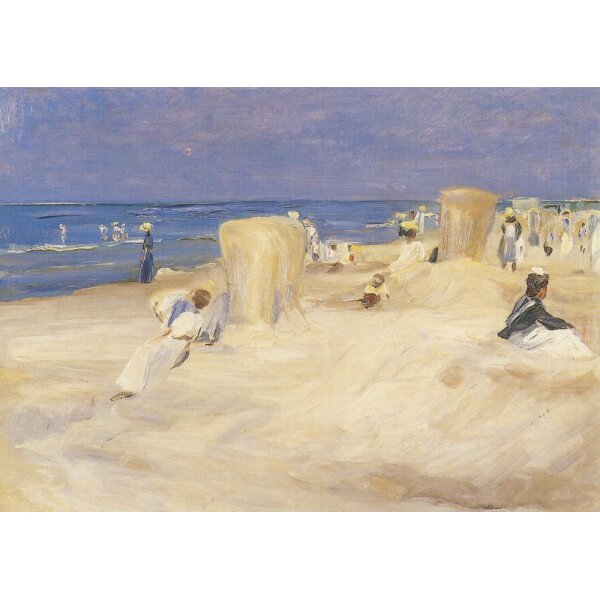 Max Liebermann. Am Strand von Nordwijk, 1908