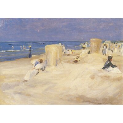 Max Liebermann. Am Strand von Nordwijk, 1908