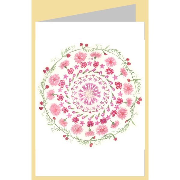 Anna Malten. Rosa-Mandala, 2014