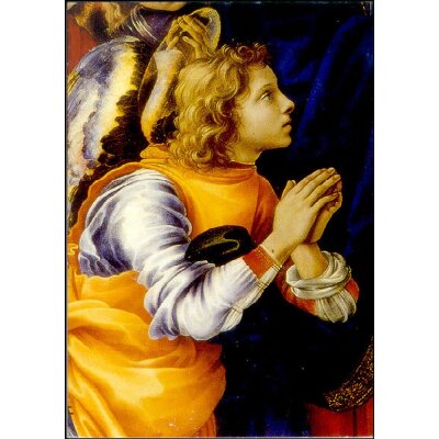 Filippino Lippi. Engel, Ausschnitt