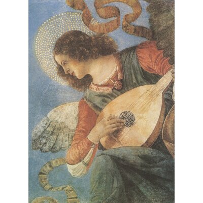 Melozzo Forli. Engel mit Mandoline