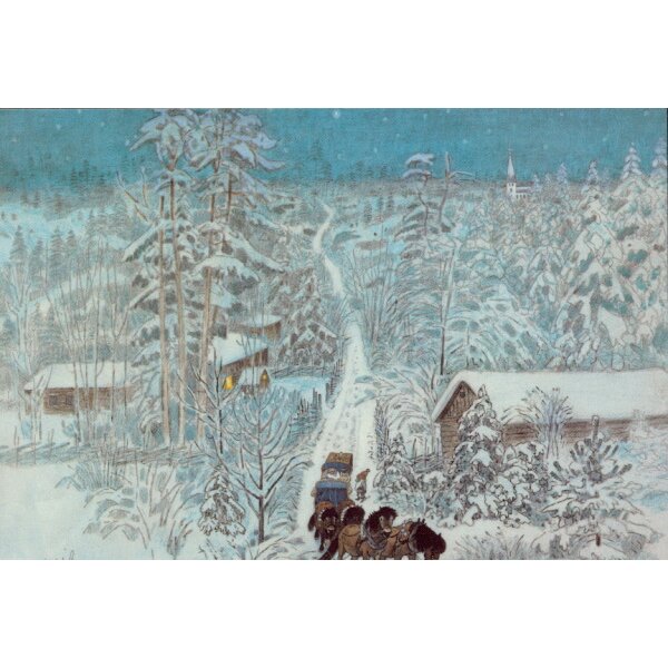Wiberg, C. Tomte am Wegesrand