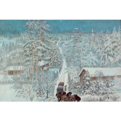 Wiberg, C. Tomte am Wegesrand
