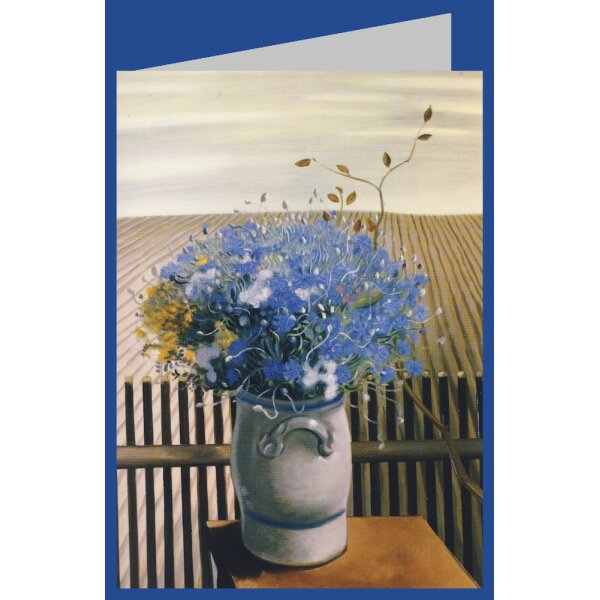 Wolfgang Mattheuer. Kornblumen, 1972