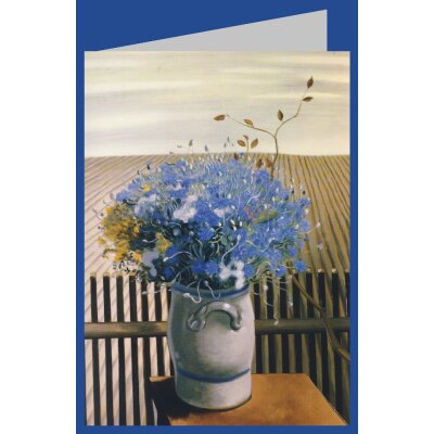 Wolfgang Mattheuer. Kornblumen, 1972