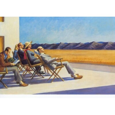 Edward Hopper. In der Sonne, 1960