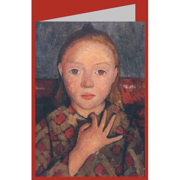 Paula Modersohn-Becker. Mädchenbildnis, 1905