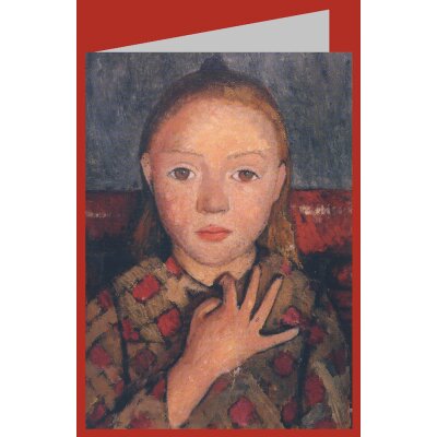 Paula Modersohn-Becker. Mädchenbildnis, 1905